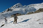 Da San Simone-Baita del Camoscio al Passo di Tartano con neve l'8 dicembre 07